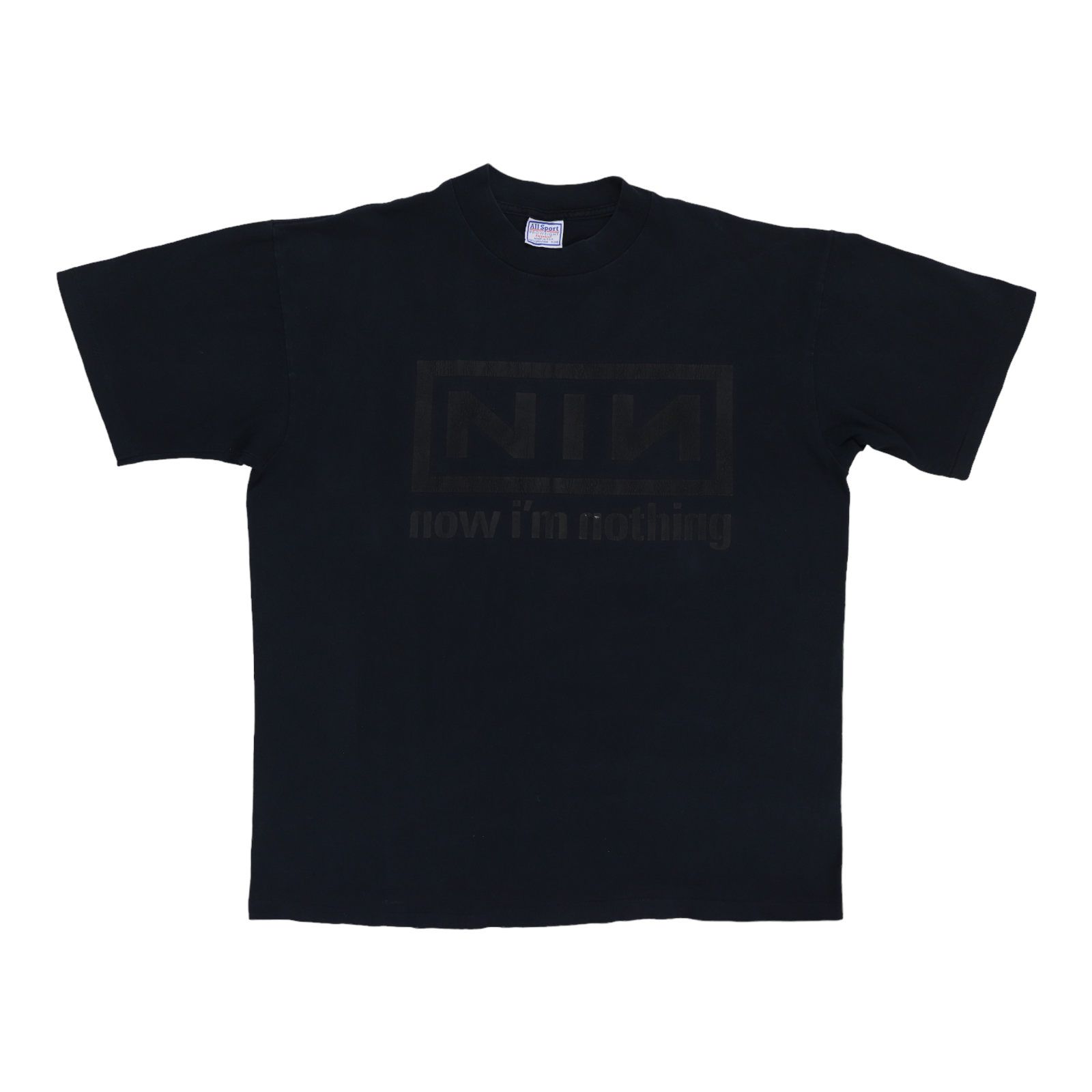 1990s Nine Inch Nails Now I'm Nothing Shirt – WyCo Vintage 1990s Nine Inch Nails Now I'm Nothing Shirt – WyCo Vintage