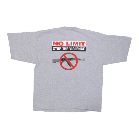 1990s No Limit Records Stop The Violence Shirt Back