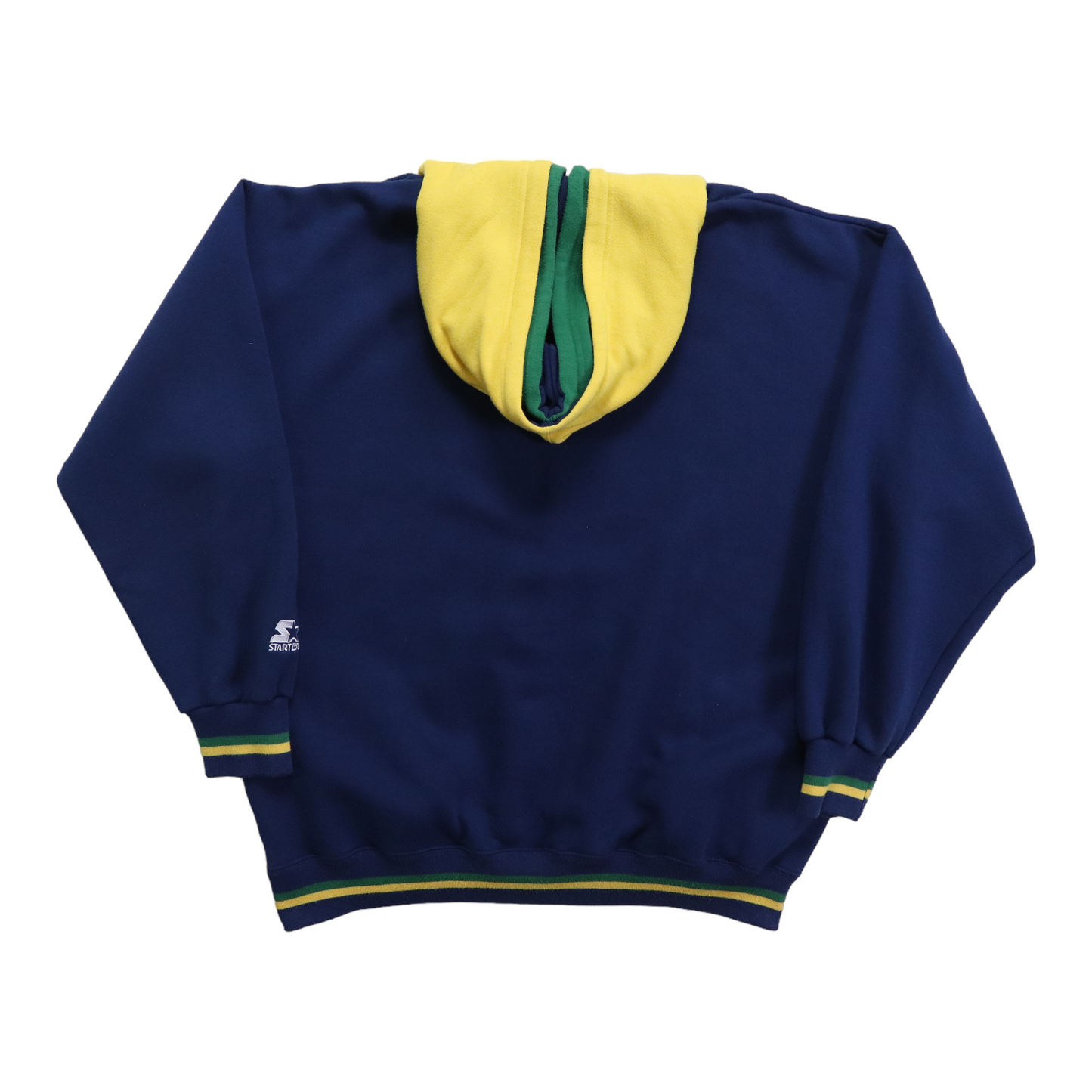 1990s Notre Dame Double Hooded Starter Hoodie