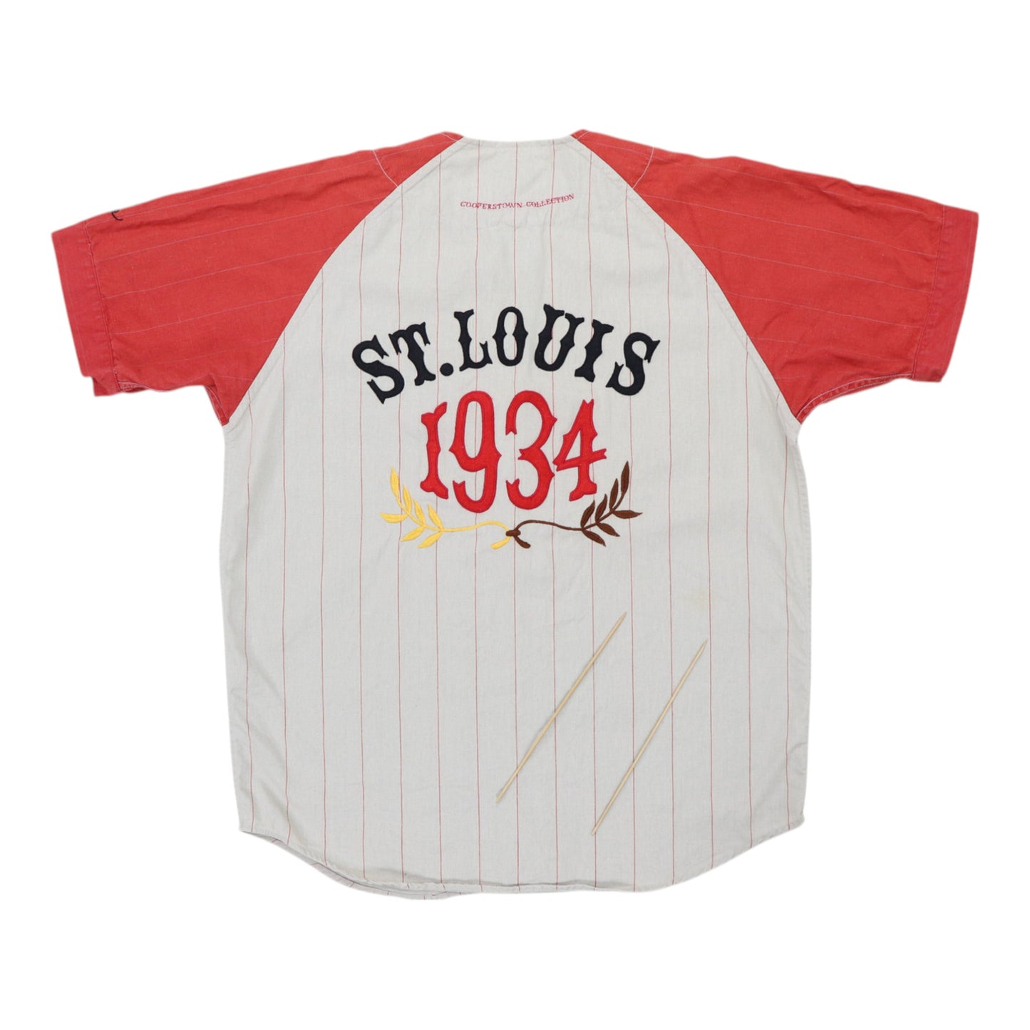 1990s St Louis Cardinals Mirage Cooperstown Collection Baseball Jersey