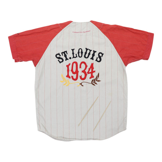 1990s St Louis Cardinals Mirage Cooperstown Collection Baseball Jersey Back