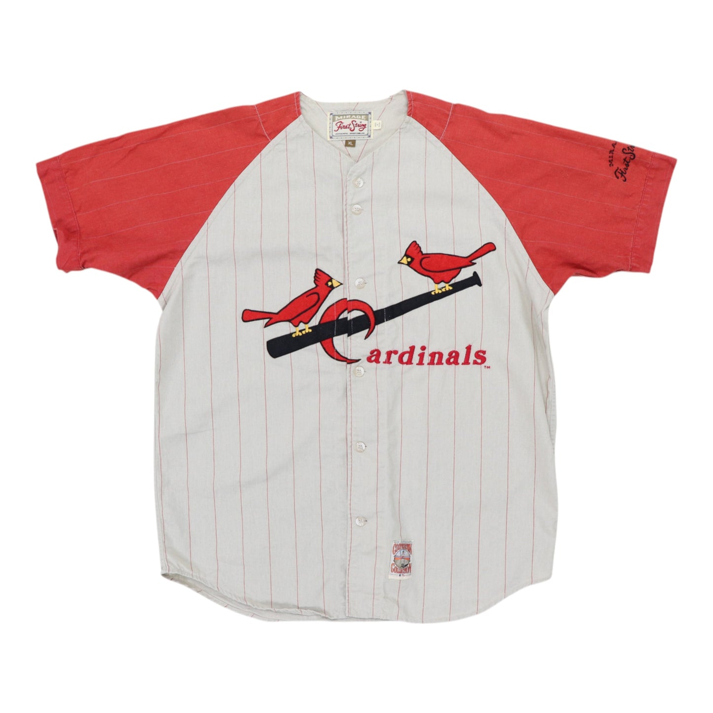 1990s St Louis Cardinals Mirage Cooperstown Collection Baseball Jersey