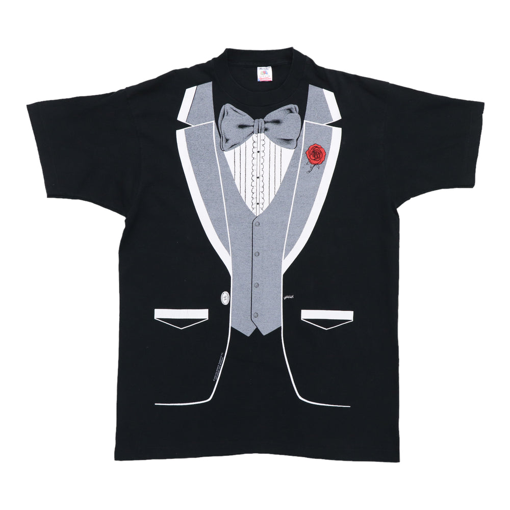 1990s Tuxedo Costume Shirt