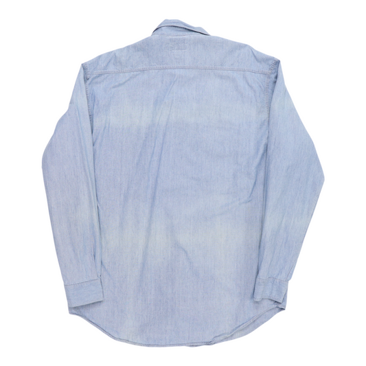 1990s U2 Live Denim Button Up Shirt Back