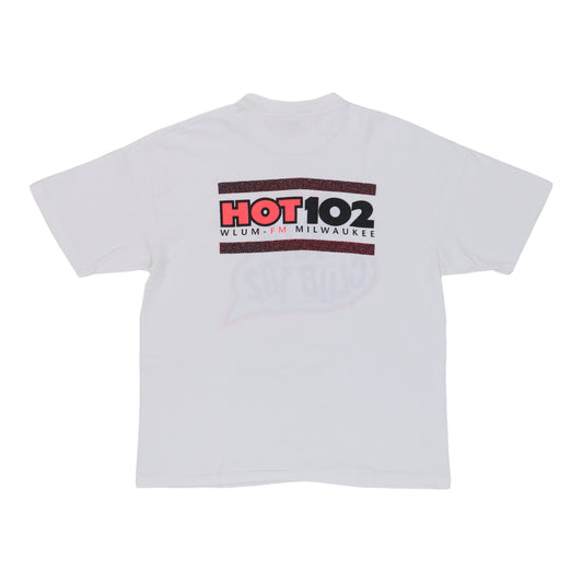 1990s Yo! Hot 102 Radio Shirt Back