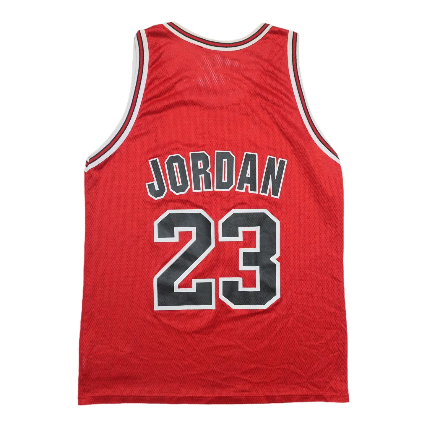 1990s Chicago Bulls Michael Jordan Champion Jersey Back