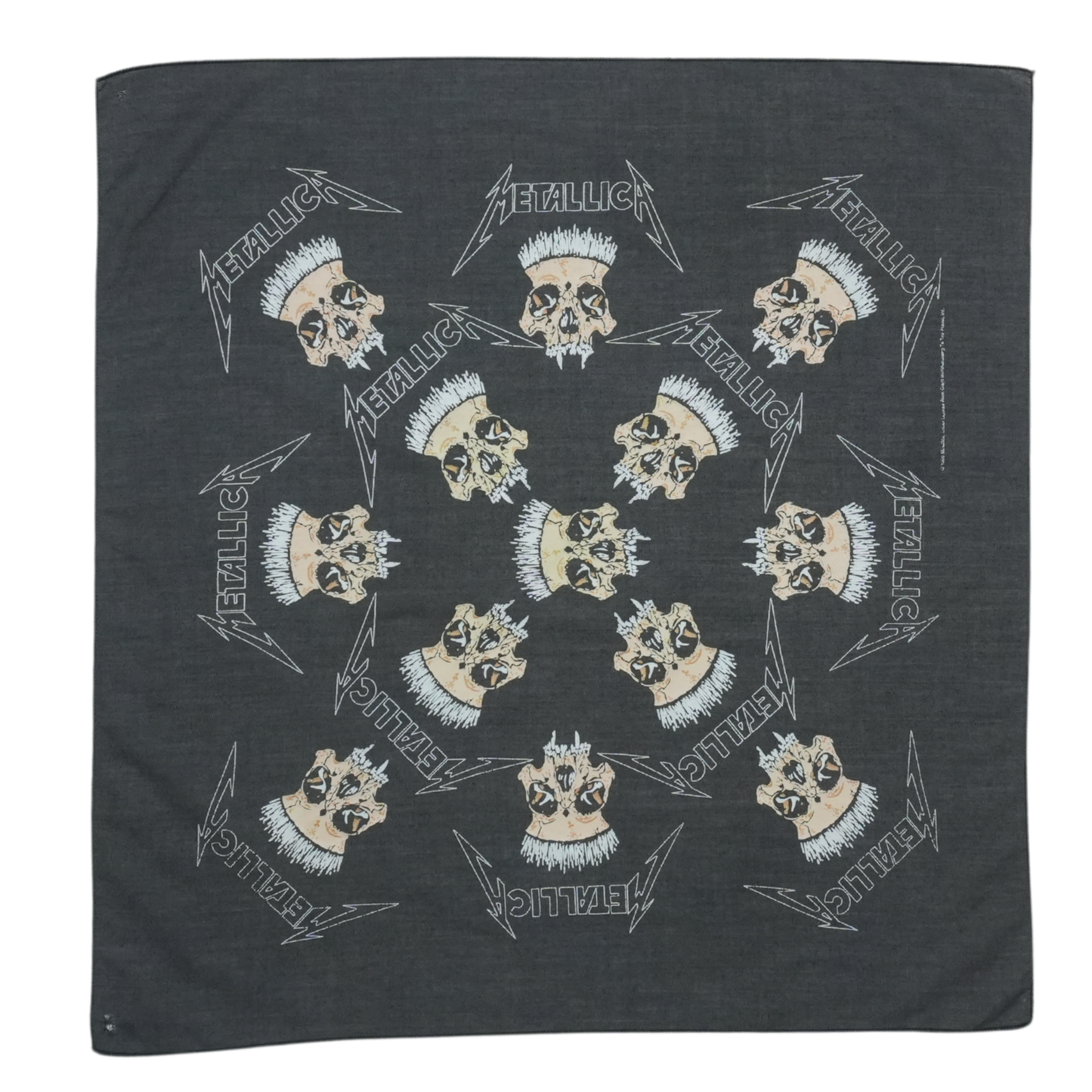 1990s Metallica Pushead Bandana