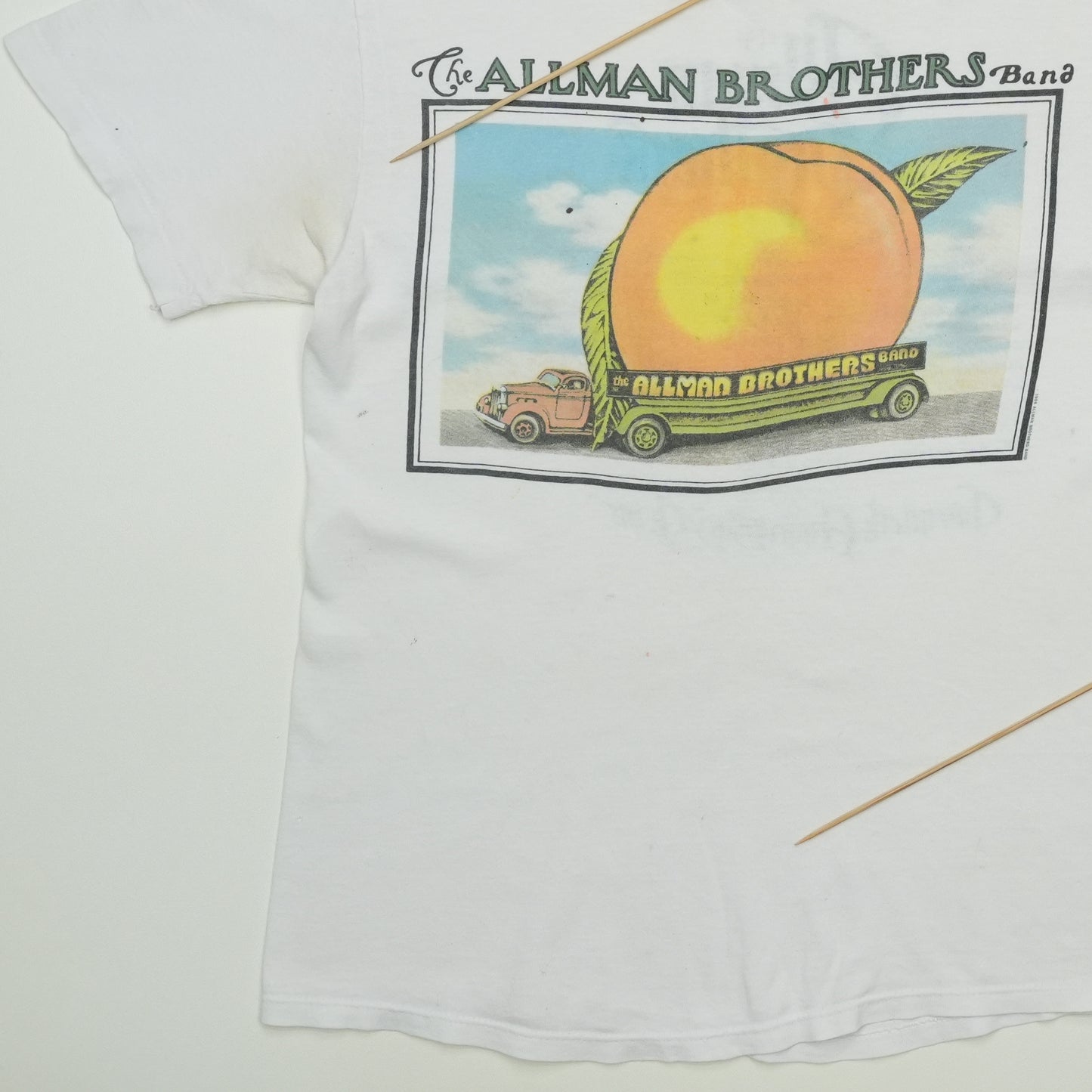 1990s Allman Brothers Band Eat a Peach Shirt Detail 3