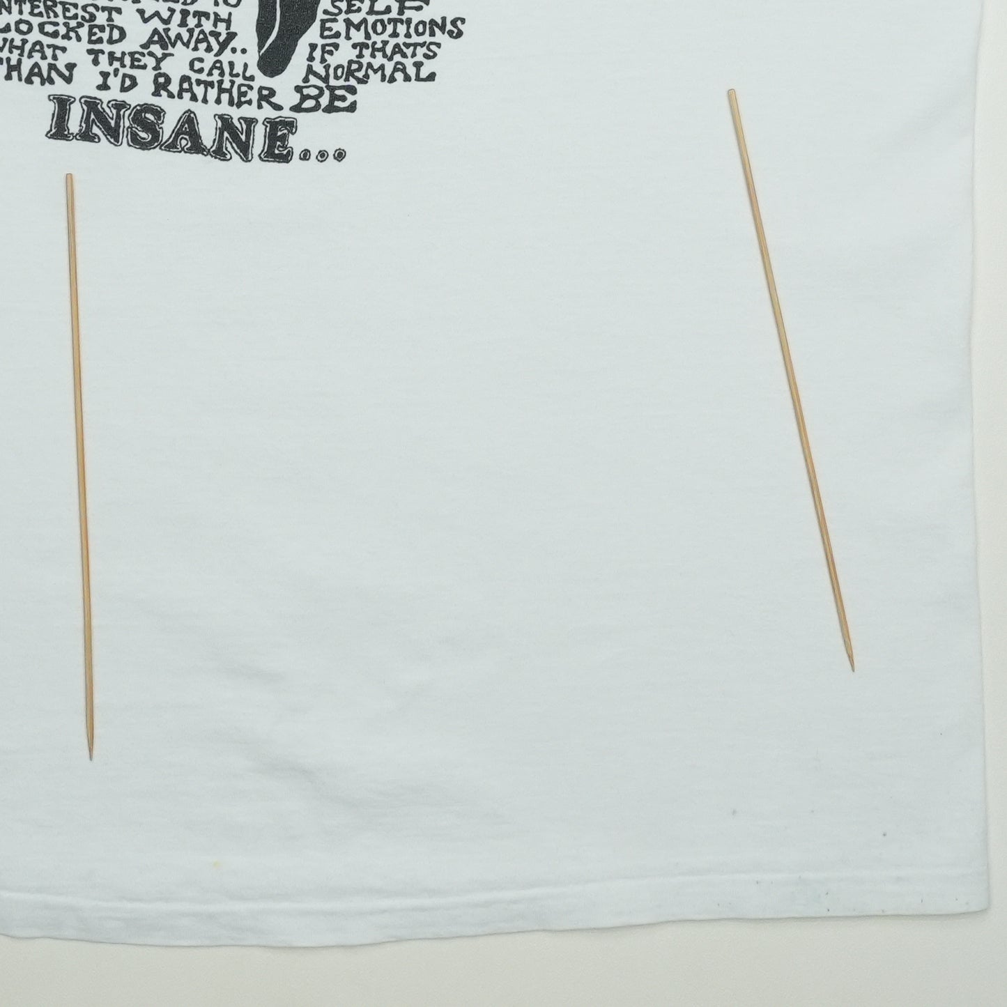 1990s Operation Ivy Insane Shirt Detail 3