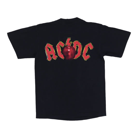 1991 ACDC Teacher's Pet Shirt Back