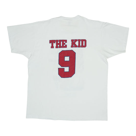 1991 Boston Red Sox Ted Williams Day Shirt Back