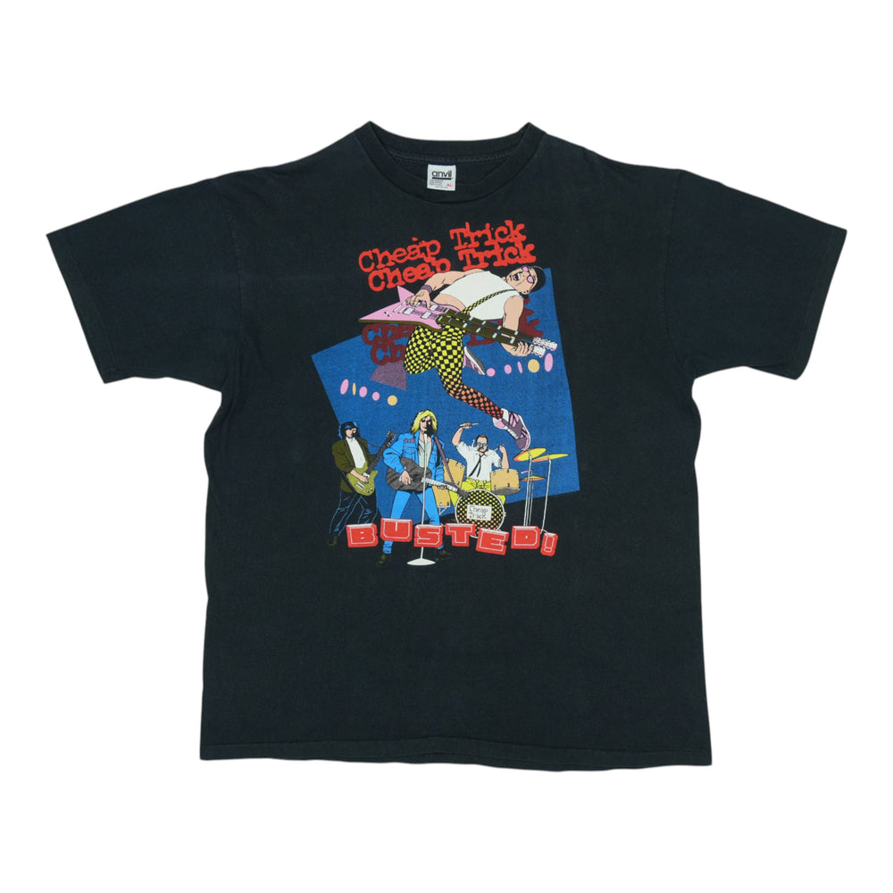 1991 Cheap Trick Busted Tour Shirt