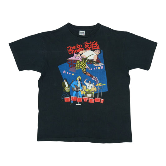 1991 Cheap Trick Busted Tour Shirt