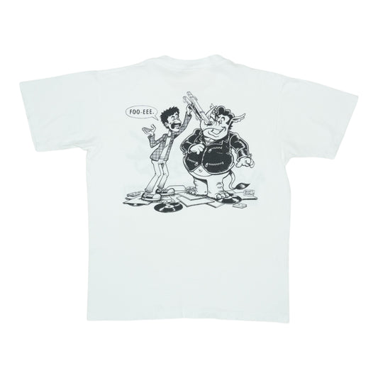 1991 Frank Zappa Beat The Boots Shirt Back
