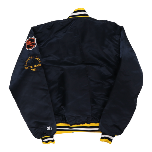 1991 Grateful Dead Boston Bruins Concert Jacket Back