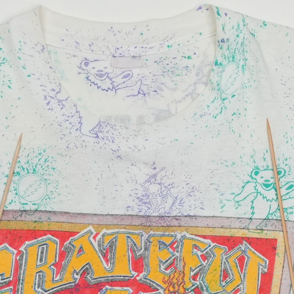 1991 Grateful Dead Without A Net Tour Shirt