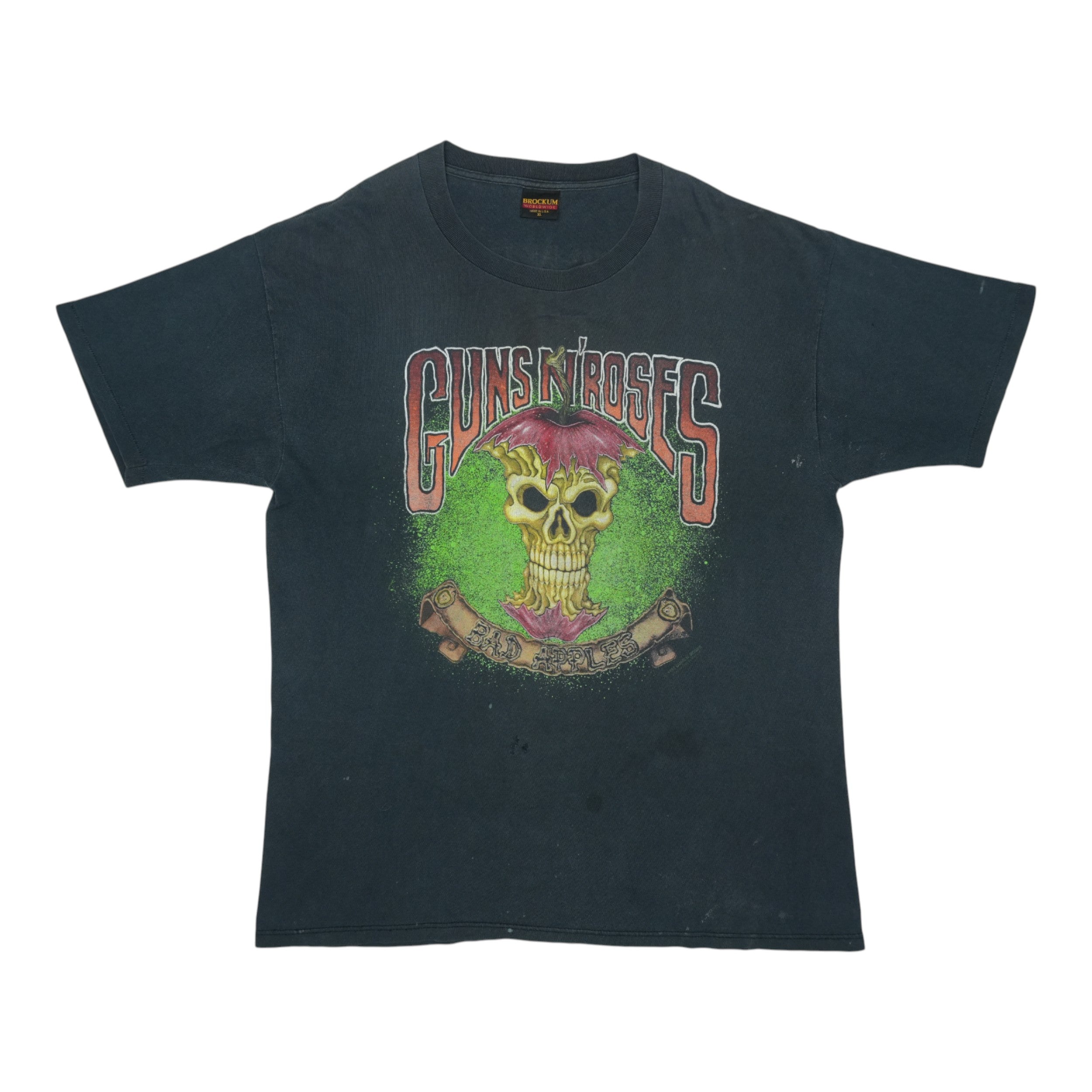 1991 Guns N Roses Bad Apple Tour Shirt | Authentic Vintage Tee