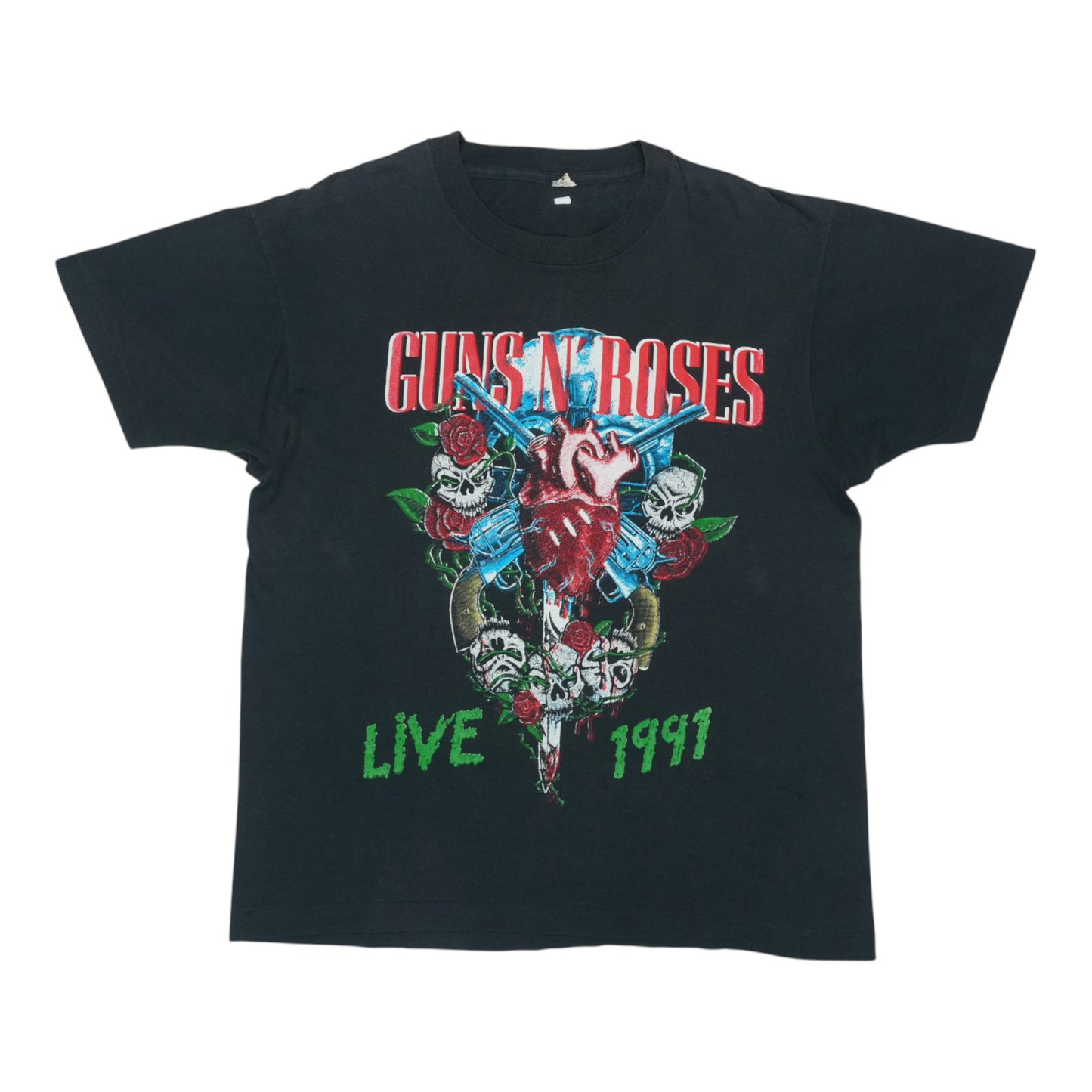 1991 Guns N Roses Skid Row Tour Shirt