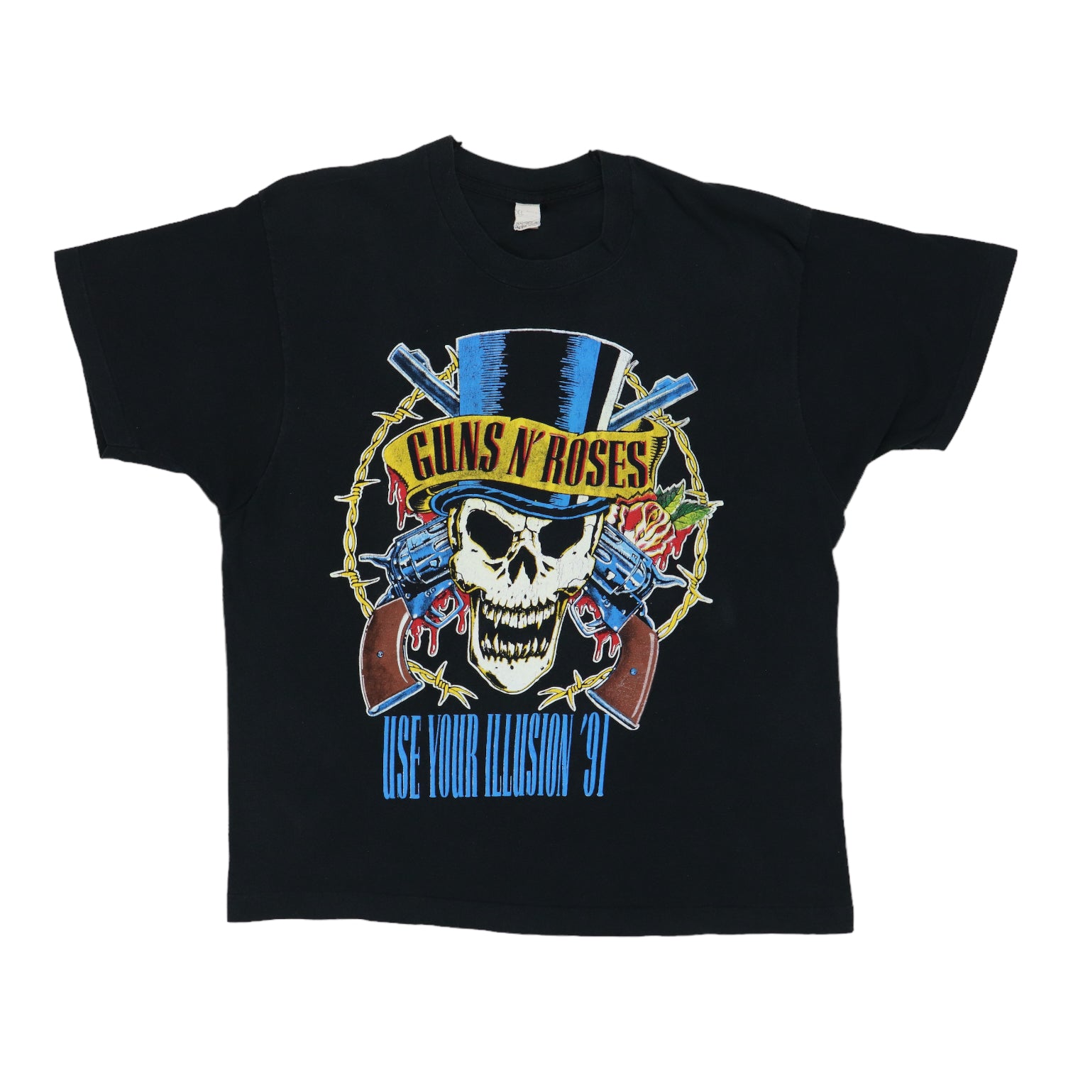 guns n roses illusion tour 1991 Tシャツ s-l400.jpg