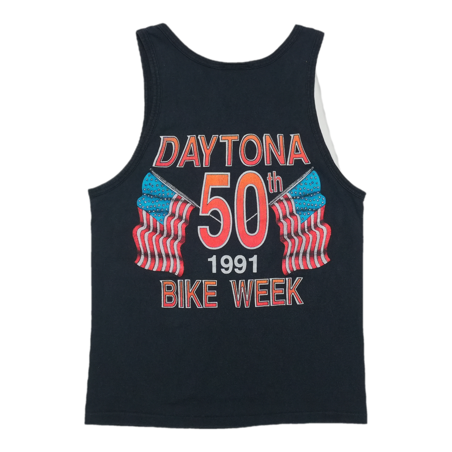 1991 Harley Davidson Daytona Bike Week 50th Tank Top Back