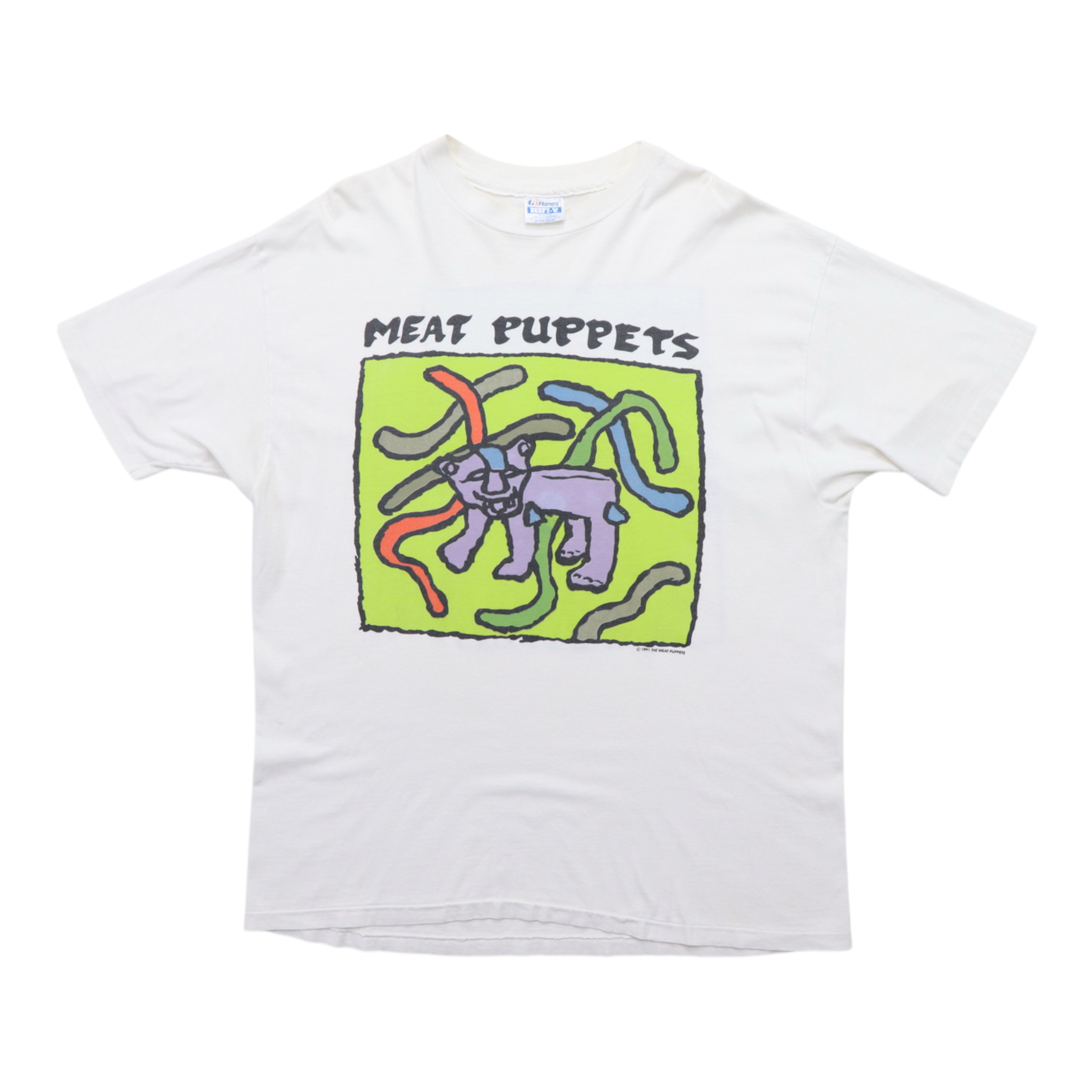 1991 Meat Puppets Forbidden Places Shirt | Authentic Vintage Tee