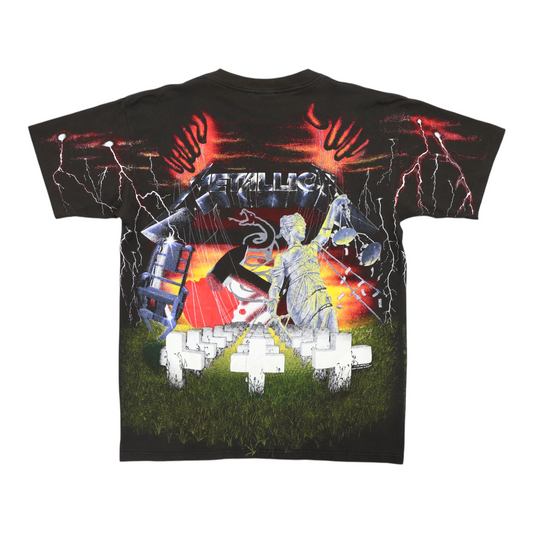 1991 Metallica All Over Print Shirt Back