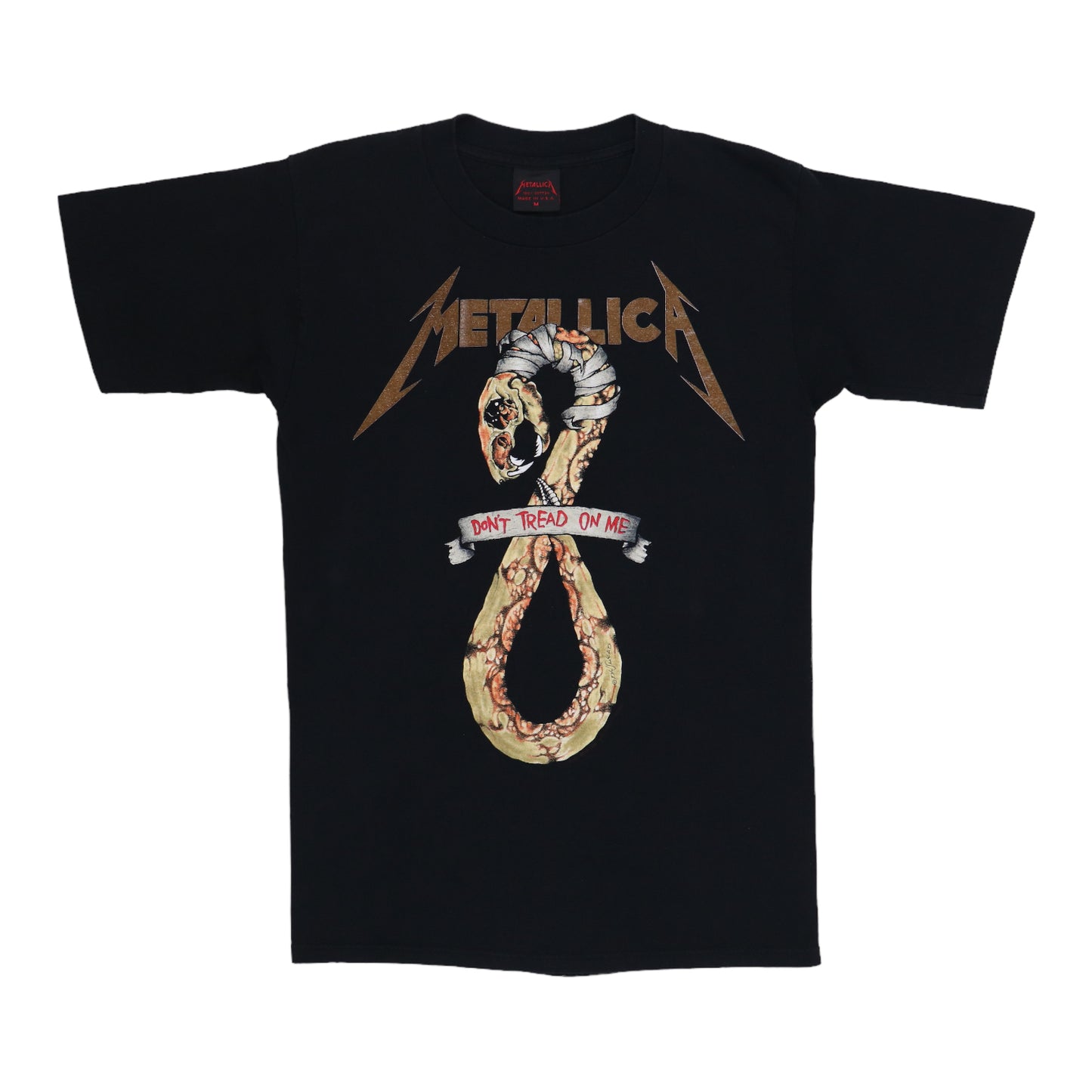 1991 Metallica Don't Tread On Me Shirt