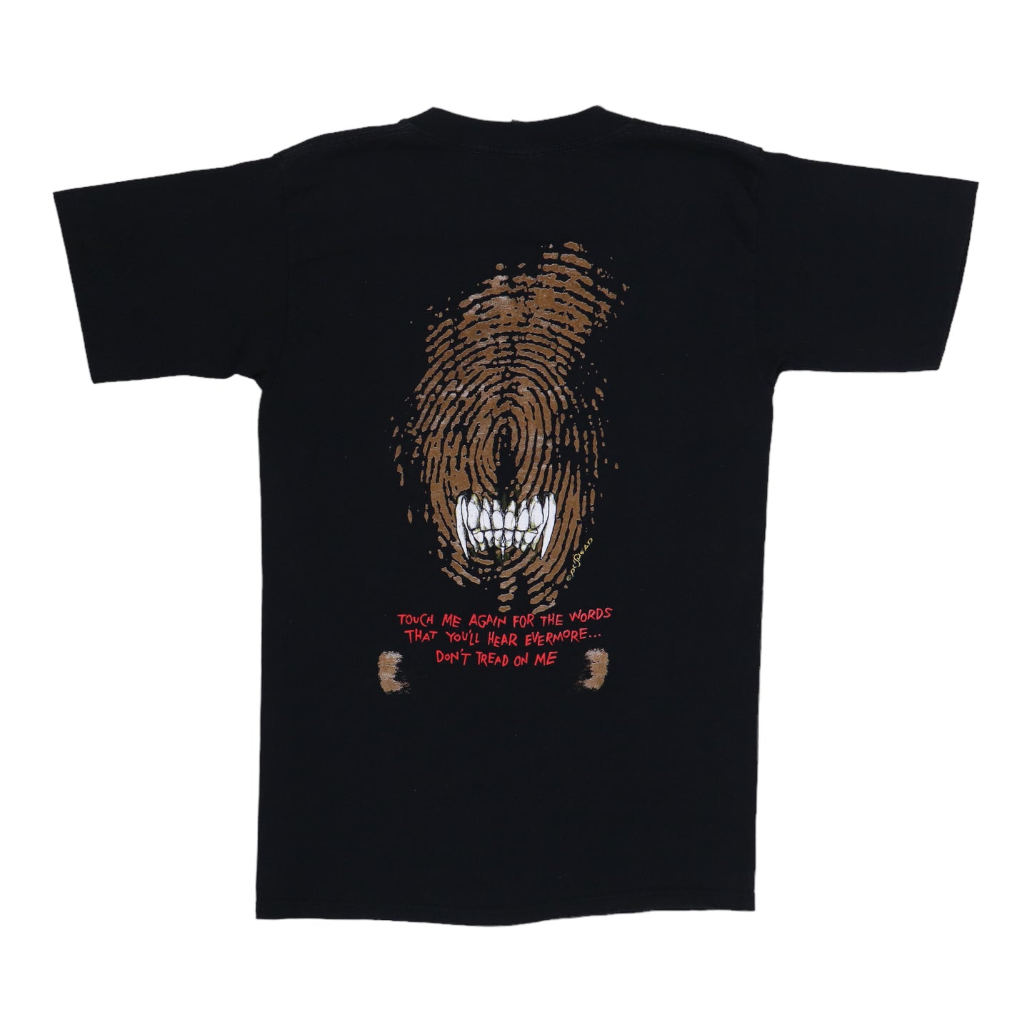 1991 Metallica Don't Tread On Me Shirt