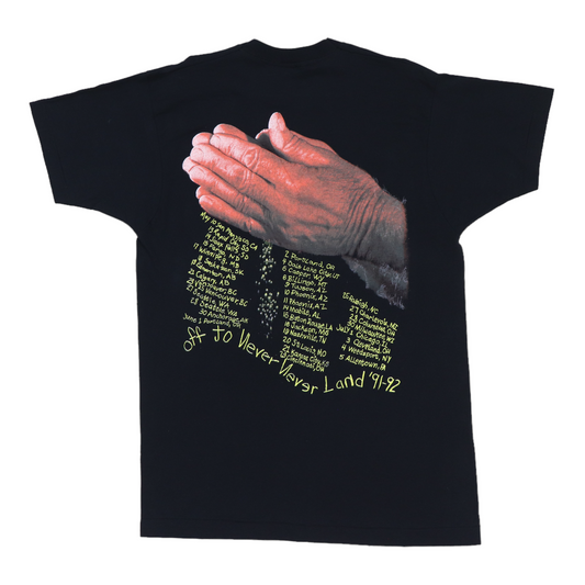 1991 Metallica Enter Sandman Tour Shirt Back