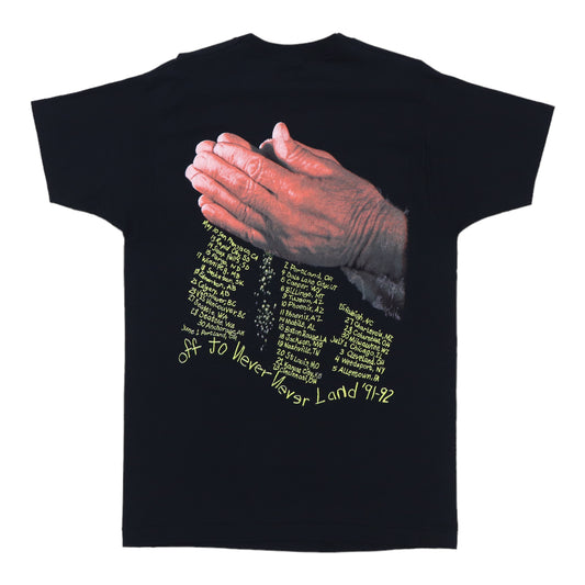 1991 Metallica Enter Sandman Tour Shirt Back