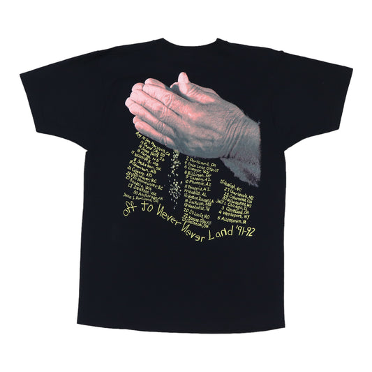 1991 Metallica Enter Sandman Tour Shirt Back