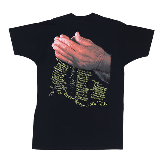 1991 Metallica Enter Sandman Tour Shirt Back