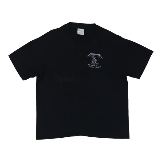 1991 Metallica Local Crew Tour Shirt