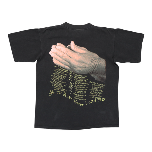 1991 Metallica Sandman Tour Shirt Back
