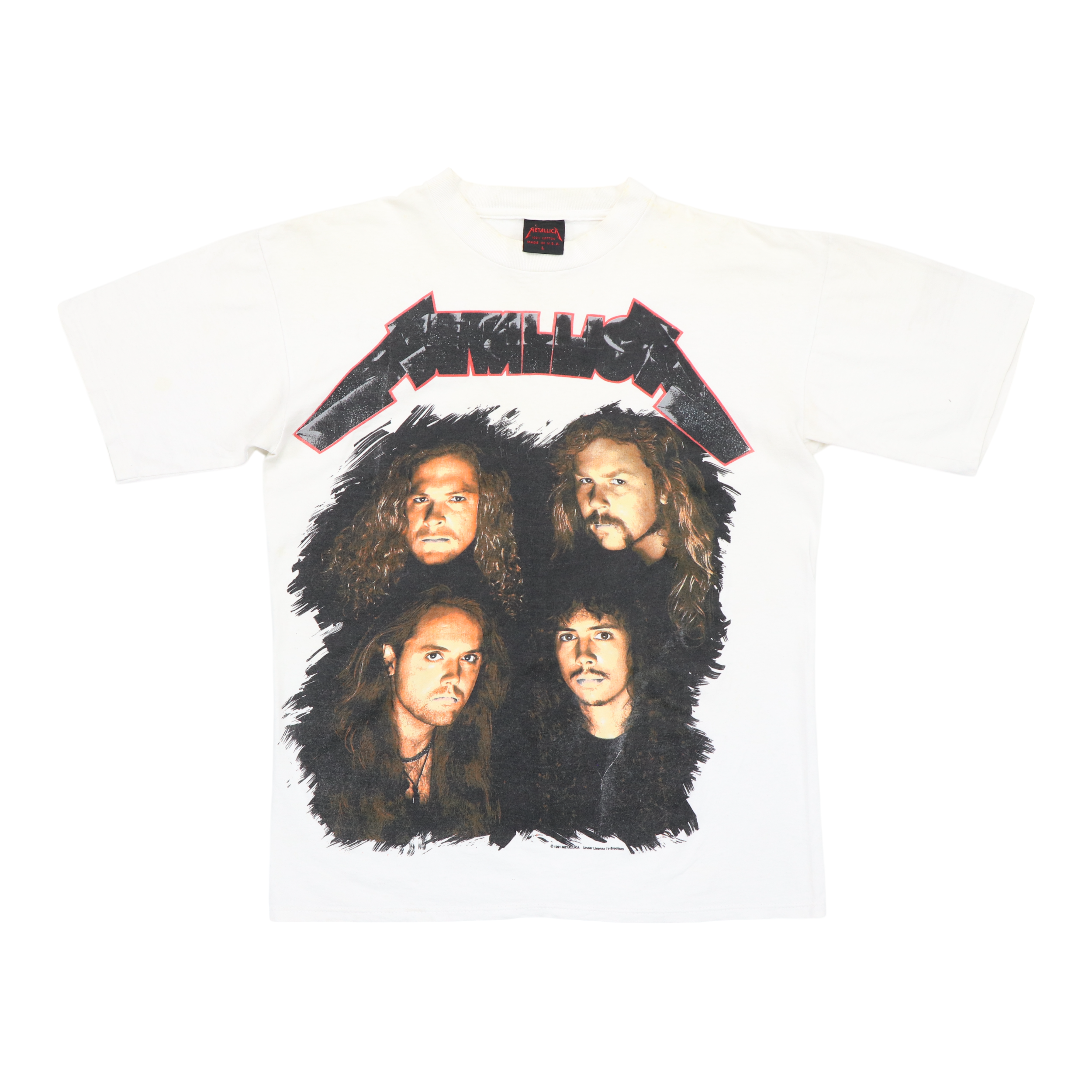 1991 Metallica Shirt Authentic Vintage Tee WyCo Vintage 1991 Metallica Shirt Authentic Vintage Tee WyCo Vintage