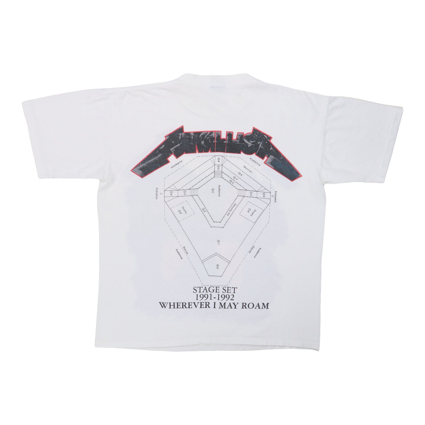 1991 Metallica Wherever I May Roam Shirt
