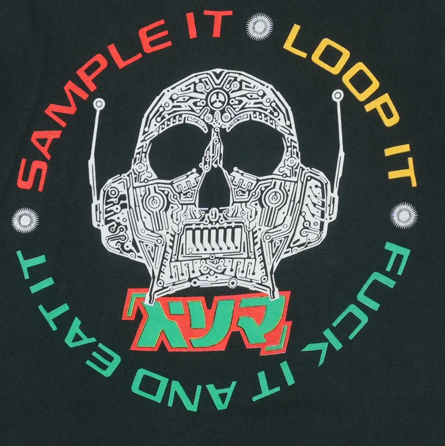 1991 Pop Will Eat Itself Cure For Sanity Tour Shirt
