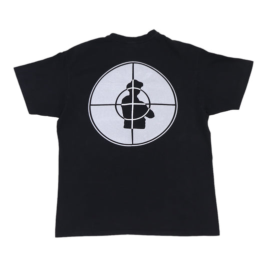 1991 Public Enemy Shirt Back