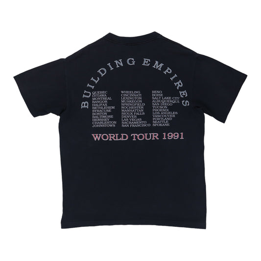 1991 Queensryche Empire Tour Shirt Back