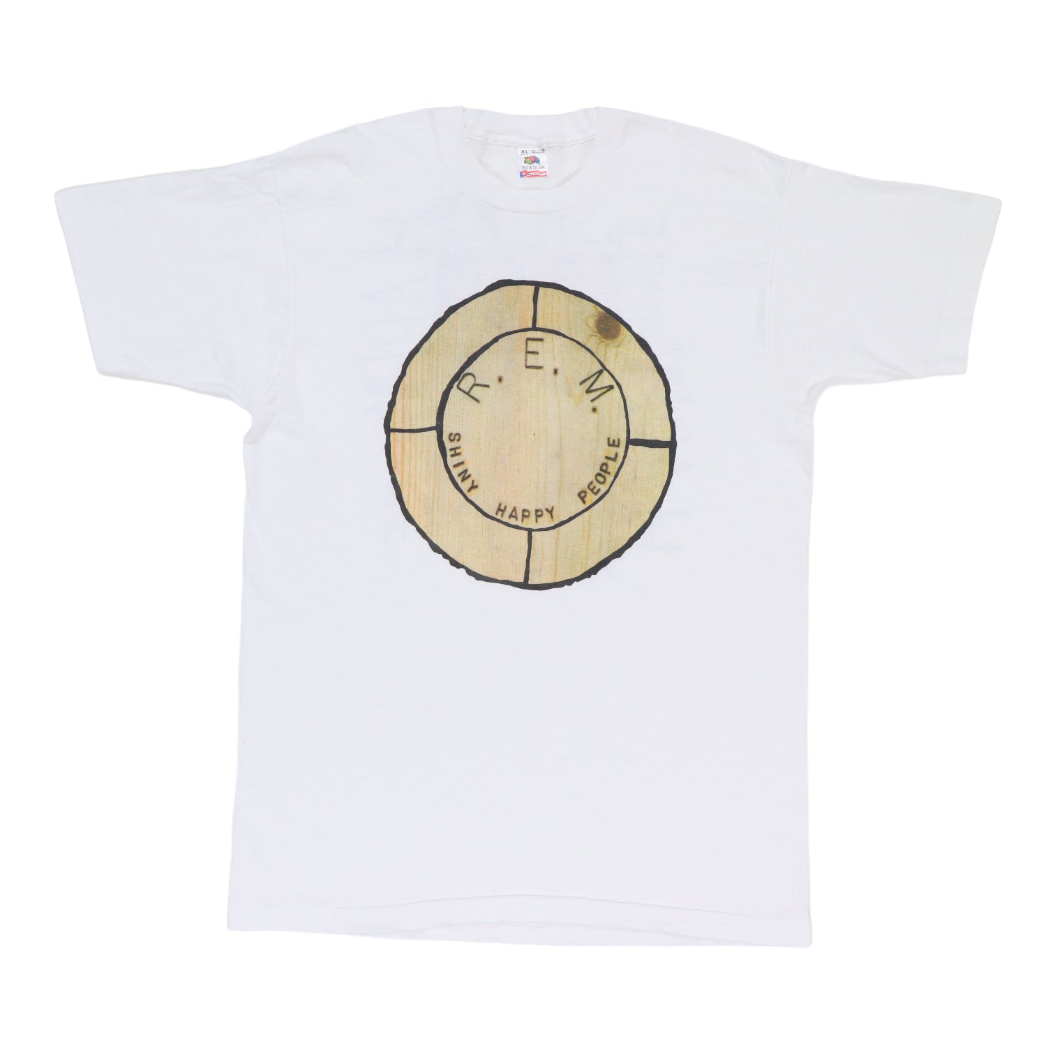 1991 REM Shiny Happy People Shirt | Authentic Vintage Tee – WyCo