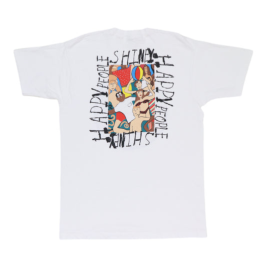 1991 REM Shiny Happy People Shirt Back