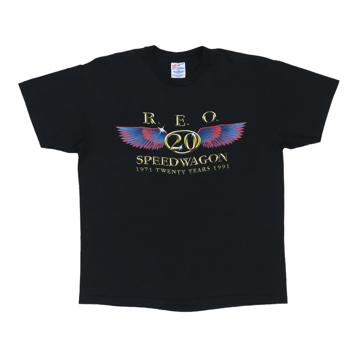 1991 REO Speedwagon Tour Shirt