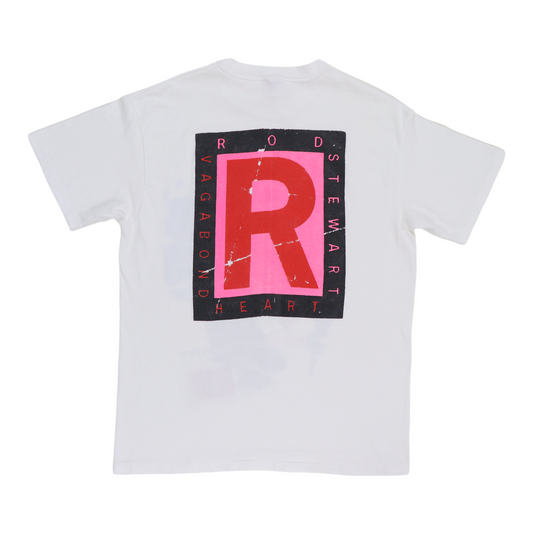 1991 Rod Stewart Tour Shirt Back