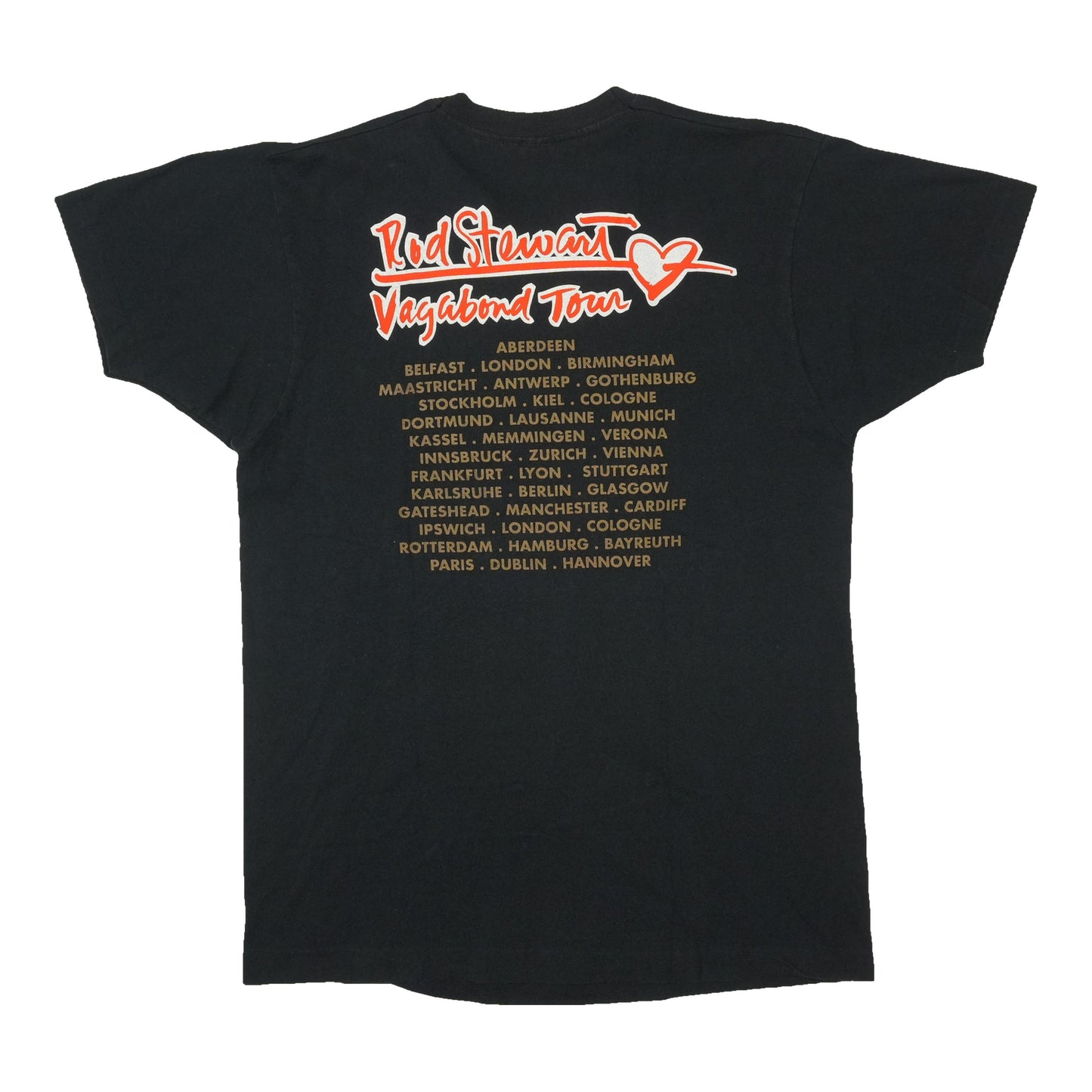 1991 Rod Stewart Vagabond Tour Shirt