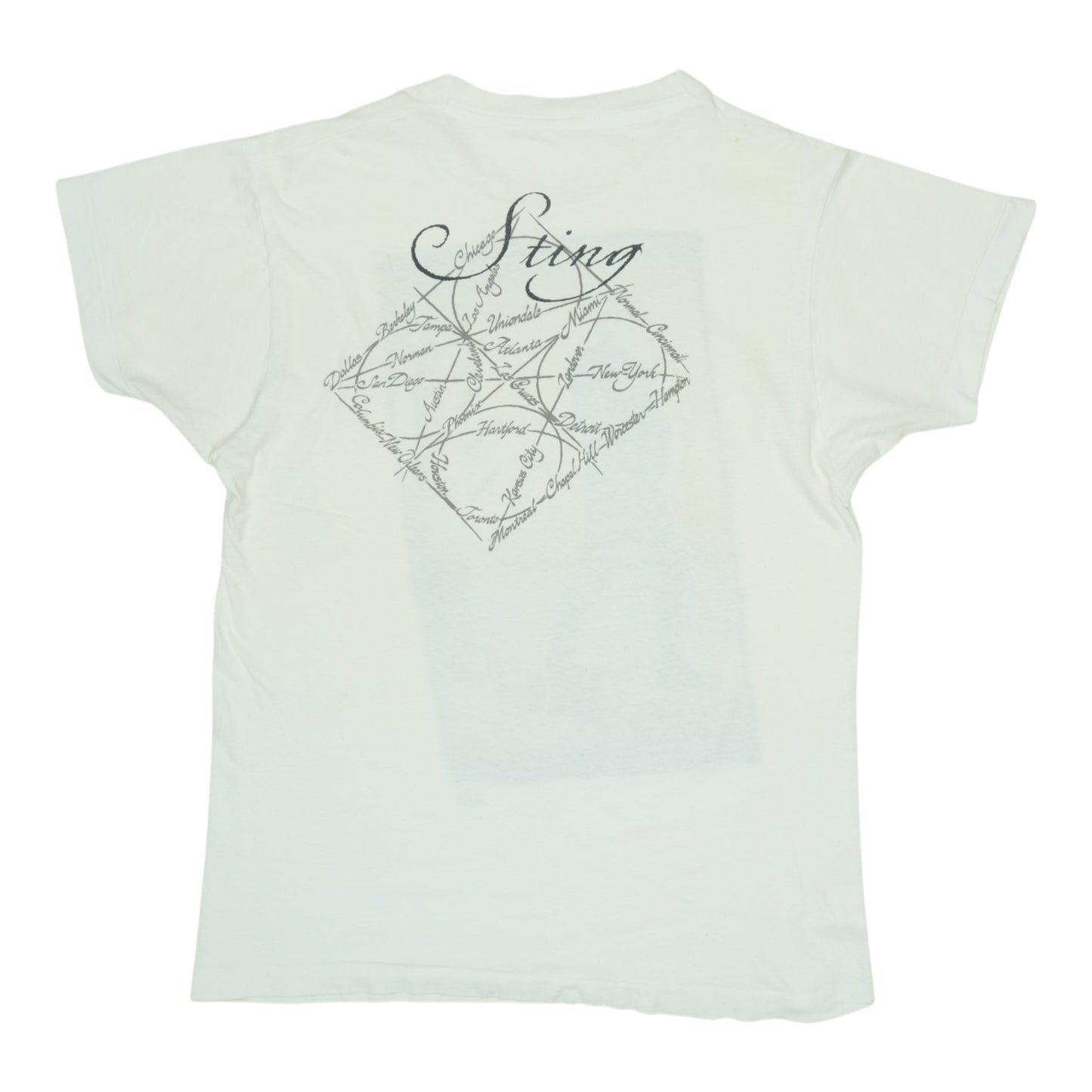 1991 Sting Tour Shirt