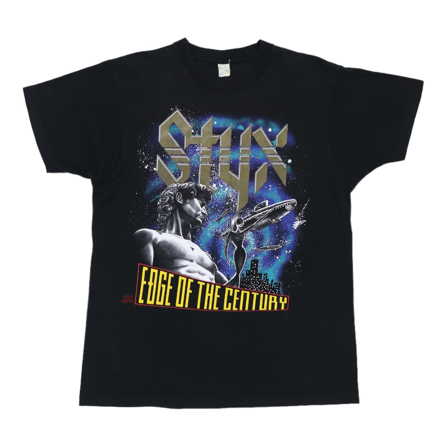 1991 Styx Edge Of The Century Tour Shirt | Authentic Vintage Tee
