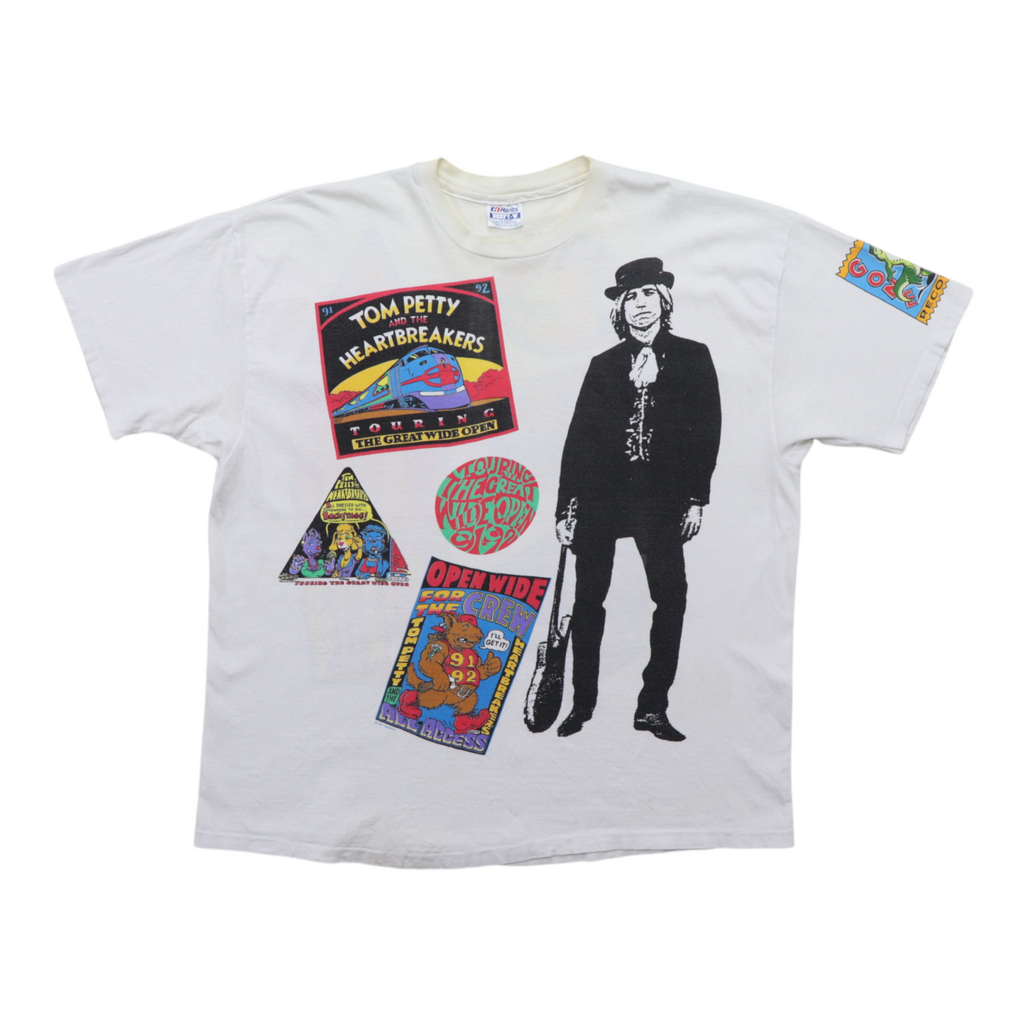 1991 Tom Petty Great Wide Open Crew Tour Shirt