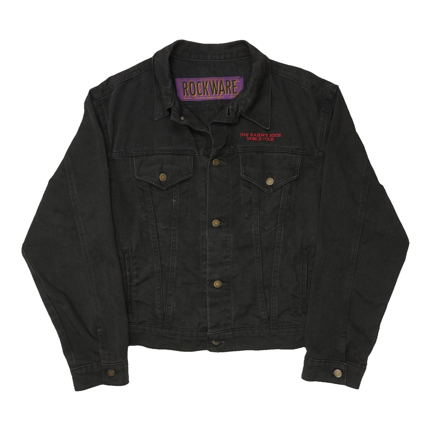 1991 ACDC The Razors Edge World Tour Denim Jacket
