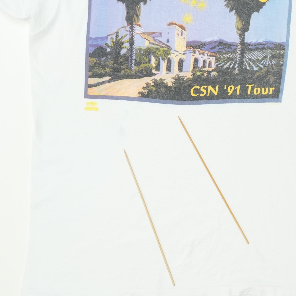 1991 Crosby Stills And Nash Southern Cross Acoustic Tour Shirt