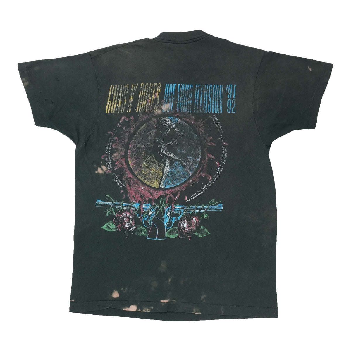 1991 Guns N Roses Use Your Illusion Tour Shirt